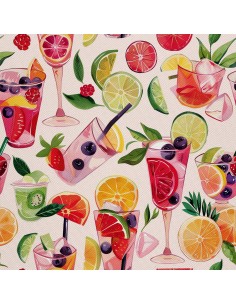 OUTDOOR DEKOSTOFFE OXFORD - Motiv Cocktail | DX8696
