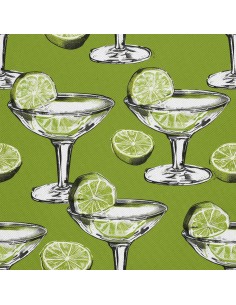 OUTDOOR DEKOSTOFFE OXFORD - Motiv Cocktail | DX8697