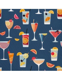 OUTDOOR DEKOSTOFFE OXFORD - Motiv Cocktail | DX8710