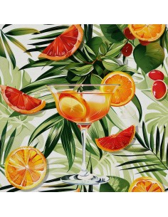 OUTDOOR DEKOSTOFFE OXFORD - Motiv Cocktail | DX8711