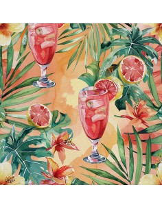 OUTDOOR DEKOSTOFFE OXFORD - Motiv Cocktail | DX8725