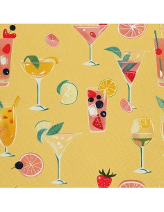 OUTDOOR DEKOSTOFFE OXFORD - Motiv Cocktail | DX8756