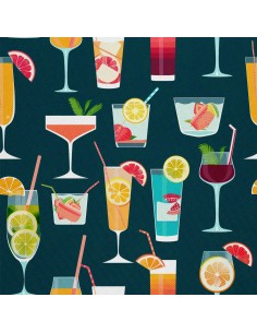 OUTDOOR DEKOSTOFFE OXFORD - Motiv Cocktail | DX8770