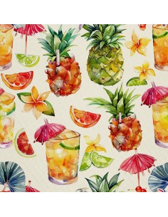 OUTDOOR DEKOSTOFFE OXFORD - Motiv Cocktail | DX8810
