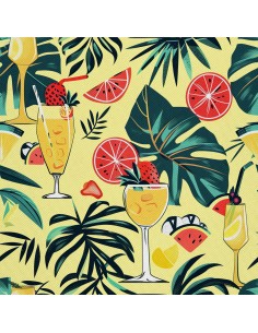 OUTDOOR DEKOSTOFFE OXFORD - Motiv Cocktail | DX8811