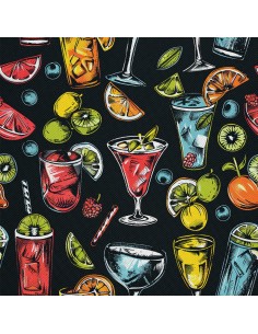 OUTDOOR DEKOSTOFFE OXFORD - Motiv Cocktail | DX8815