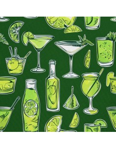 OUTDOOR DEKOSTOFFE OXFORD - Motiv Cocktail | DX8820