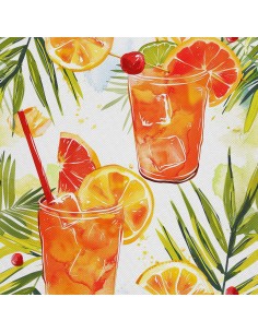 OUTDOOR DEKOSTOFFE OXFORD - Motiv Cocktail | DX8825