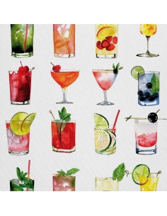 OUTDOOR DEKOSTOFFE OXFORD - Motiv Cocktail | DX8832