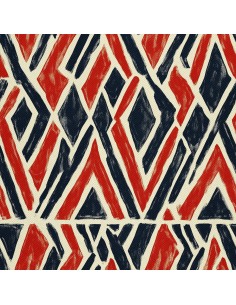OUTDOOR DEKOSTOFFE OXFORD - Motiv Afrikanisch | DX18015