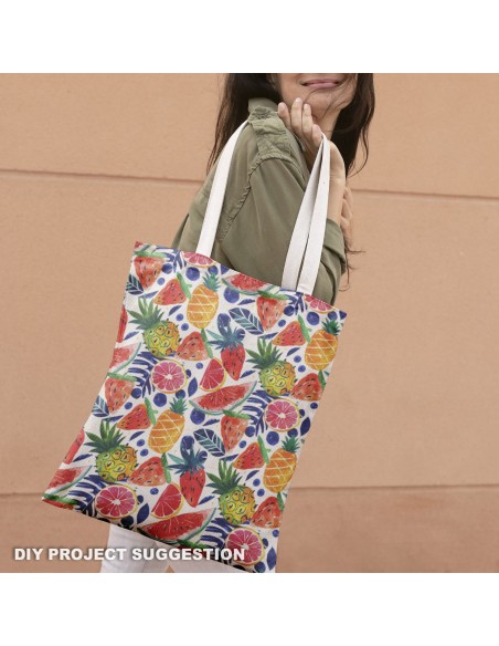 OUTDOOR DEKOSTOFFE OXFORD - Motiv Sommer | DX8907