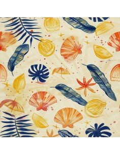 OUTDOOR DEKOSTOFFE OXFORD - Motiv Sommer | DX8956