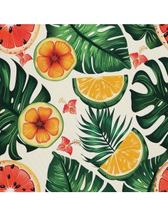 OUTDOOR DEKOSTOFFE OXFORD - Motiv Sommer | DX8979
