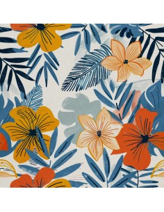 OUTDOOR DEKOSTOFFE OXFORD - Motiv Sommer | DX9028