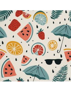 OUTDOOR DEKOSTOFFE OXFORD - Motiv Sommer | DX9069