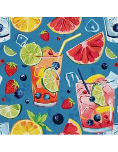 OUTDOOR DEKOSTOFFE OXFORD - Motiv Sommer | DX9082