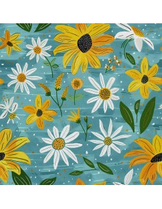 OUTDOOR DEKOSTOFFE OXFORD - Motiv Sommer | DX9121