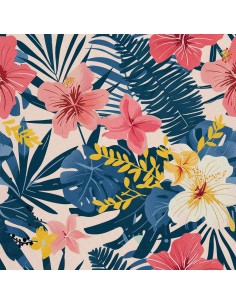 OUTDOOR DEKOSTOFFE OXFORD - Motiv Sommer | DX9278