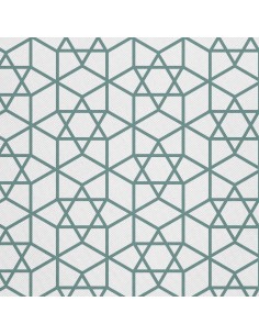 OUTDOOR DEKOSTOFFE OXFORD - Motiv Geometrisches Maschenmuster 1