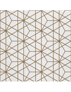 OUTDOOR DEKOSTOFFE OXFORD - Motiv Geometrisches Maschenmuster 3