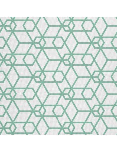 OUTDOOR DEKOSTOFFE OXFORD - Motiv Geometrisches Maschenmuster 4