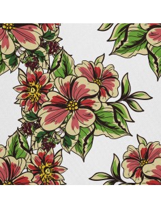 OUTDOOR DEKOSTOFFE OXFORD - Motiv elegante Blumensträuße