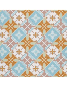 OUTDOOR DEKOSTOFFE OXFORD - Motiv geometrisches marokko