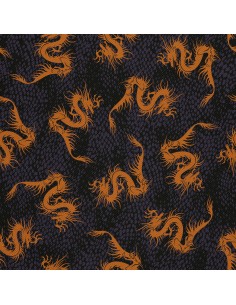 OUTDOOR DEKOSTOFFE OXFORD - Motiv Drachen