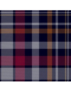 OUTDOOR DEKOSTOFFE OXFORD - Motiv dunkel kariert