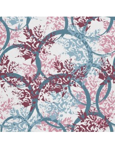 OUTDOOR DEKOSTOFFE OXFORD - Motiv Herbstblattdruck 2