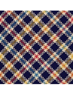 OUTDOOR DEKOSTOFFE OXFORD - Motiv kariert 30