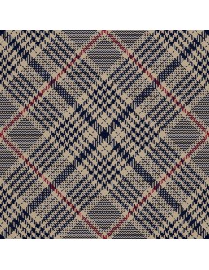 OUTDOOR DEKOSTOFFE OXFORD - Motiv kariert 39
