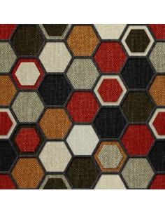 OUTDOOR DEKOSTOFFE OXFORD - Motiv geometrisch 18