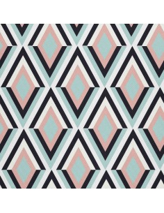 OUTDOOR DEKOSTOFFE OXFORD - Motiv geometrisch 20