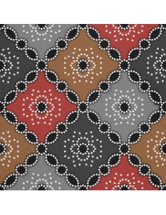 OUTDOOR DEKOSTOFFE OXFORD - Motiv geometrisch 21