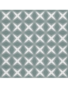 OUTDOOR DEKOSTOFFE OXFORD - Motiv geometrisches X