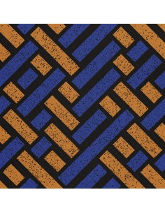 OUTDOOR DEKOSTOFFE OXFORD - Motiv geometrische Rechtecke