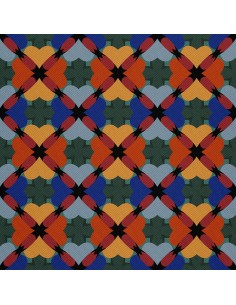 OUTDOOR DEKOSTOFFE OXFORD - Motiv geometrisch 23