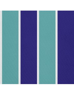 OUTDOOR DEKOSTOFFE OXFORD - Motiv Blaue Streifen 2