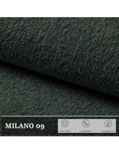 Bouclé Kuschelweich Premium, Milano Dunkelgrün Polsterstoff Teddystoff Nähstoffe Möbelstoffe Dekostoffe Handwerken UV-beständig