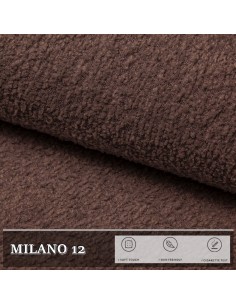 Bouclé Kuschelweich Premium, Milano Kupfer Polsterstoff Teddystoff Nähstoffe Möbelstoffe Dekostoffe Handwerken UV-beständig