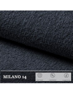 Bouclé Kuschelweich Premium, Milano Marineblau Polsterstoff Teddystoff Nähstoffe Möbelstoffe Dekostoffe Handwerken UV-beständig