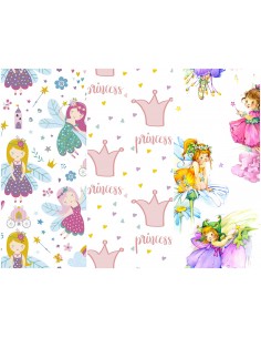 Heko Panels Stoff Panel Wasserdicht Mit 3 Mustern Canvas-Stoff Polyester Stoff Zum Nähen - Kinder