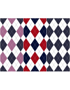 Heko Panels Stoff Panel Wasserdicht Mit 3 Mustern Canvas-Stoff Polyester Stoff Zum Nähen - Kinder