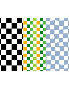 Heko Panels Stoff Panel Wasserdicht Mit 3 Mustern Canvas-Stoff Polyester Stoff Zum Nähen - Kinder