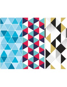 Heko Panels Stoff Panel Wasserdicht Mit 3 Mustern Canvas-Stoff Polyester Stoff Zum Nähen - Kinder
