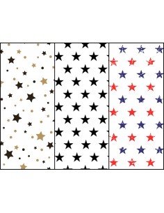 Heko Panels Stoff Panel Wasserdicht Mit 3 Mustern Canvas-Stoff Polyester Stoff Zum Nähen - Himmel