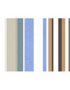 Heko Panels Stoff Panel Wasserdicht Mit 3 Mustern Canvas-Stoff Polyester Stoff Zum Nähen - Streifen