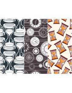 Heko Panels Stoff Panel Wasserdicht Mit 3 Mustern Canvas-Stoff Polyester Stoff Zum Nähen - Print