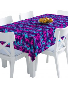 Tischdecke Abwaschbar Tischtuch Gartentischdecke Fleckschutz Wasserabweisend Tafeldecke - modern